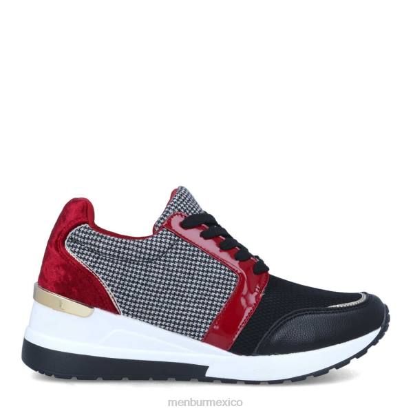 zapatillas Menbur mazara negro mujer 04JD658