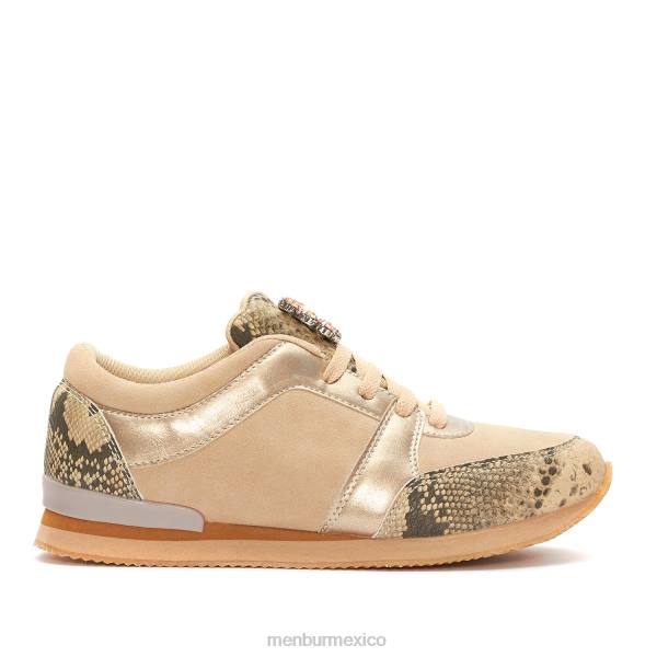 zapatillas Menbur ortí beige mujer 04JD3717