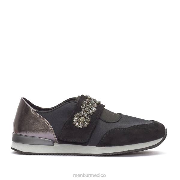 zapatillas Menbur sonnino negro mujer 04JD640