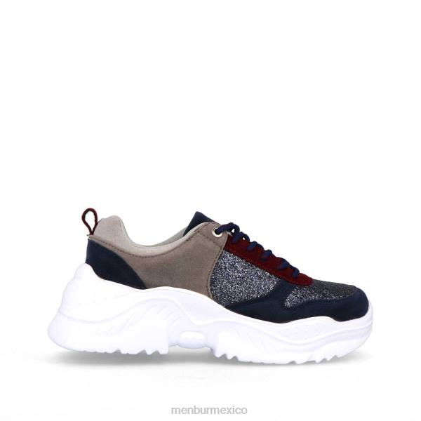 zapatillas Menbur tortuga azul oscuro mujer 04JD651