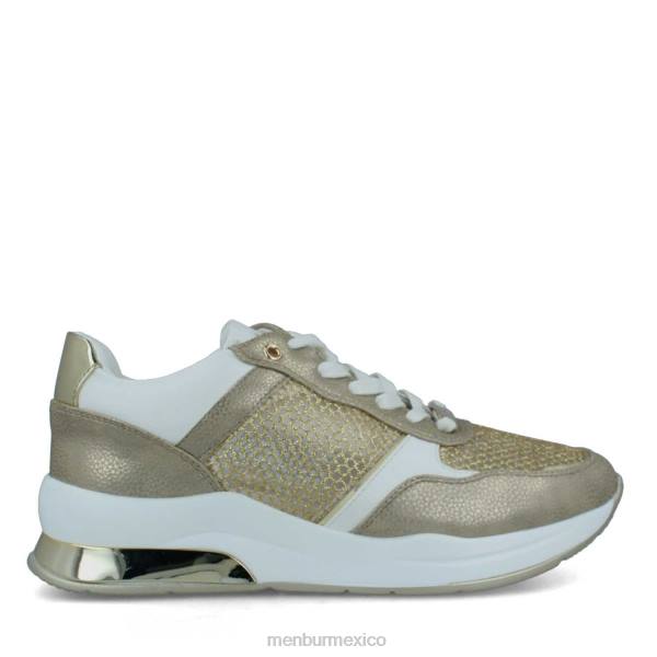 zapatillas Menbur trenza oro mujer 04JD617