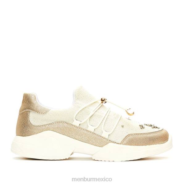 zapatillas Menbur vigarano oro mujer 04JD629
